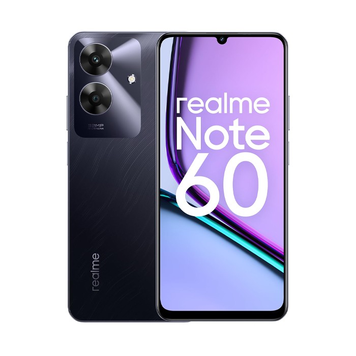 Smartphone Realme Note 60 128GB 6.74' IPS LCD 32MP Black [Grade A]