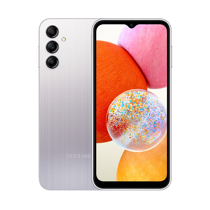 Smartphone Samsung Galaxy A14 SM-A145R 128GB 6.6' PLS 50MP Silver [Grade A]