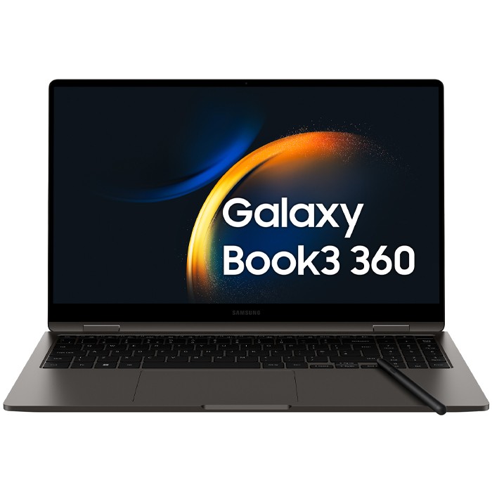 Notebook Samsung Galaxy Book3 360 Core i5-1340P 1.9GHz 8GB 512GB SSD 15.6' Windows 11 Home Graphite