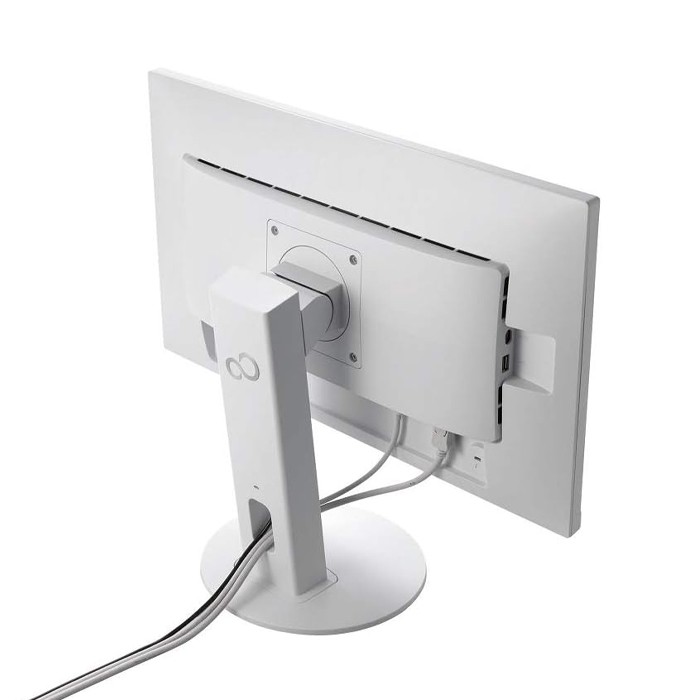 Monitor Fujitsu P24-9 TE 24 Pollici 1920x1080 USB USB-C VGA DVI HDMI DP White [Grade B]