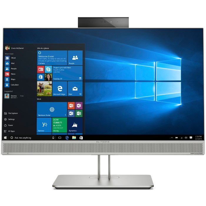 PC All in One HP 800 G5 Core i5-9500 8GB 256GB SSD 23.8' Windows 11 Professional [Grade C+]