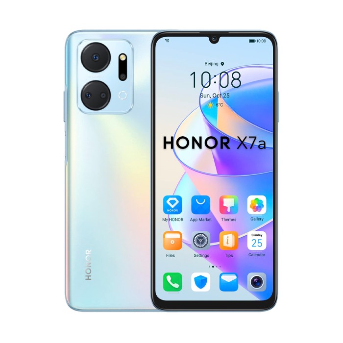 Smartphone Honor X7a 128GB 6.74' TFT LCD 50MP Silver [Grade B]