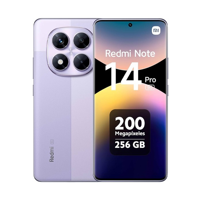Smartphone Xiaomi Redmi Note 14 Pro 5G 256GB 6.67' AMOLED 200MP Purple [Grade B]