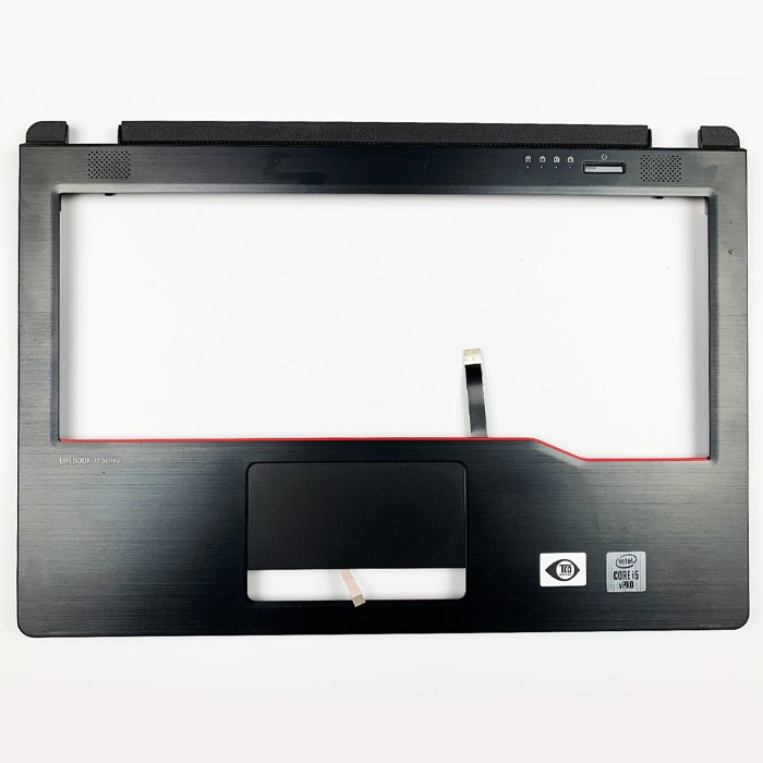 Cover scocca superiore con scheda TouchPad per Fujitsu LifeBook U7410 Series P/N CP718947-01 Originale