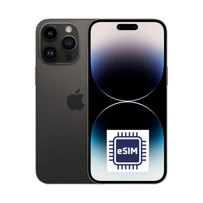 Apple iPhone 14 Pro Max 128GB Space Black MQ9P3ZD/A 6.7' Nero eSIM [Grade B]