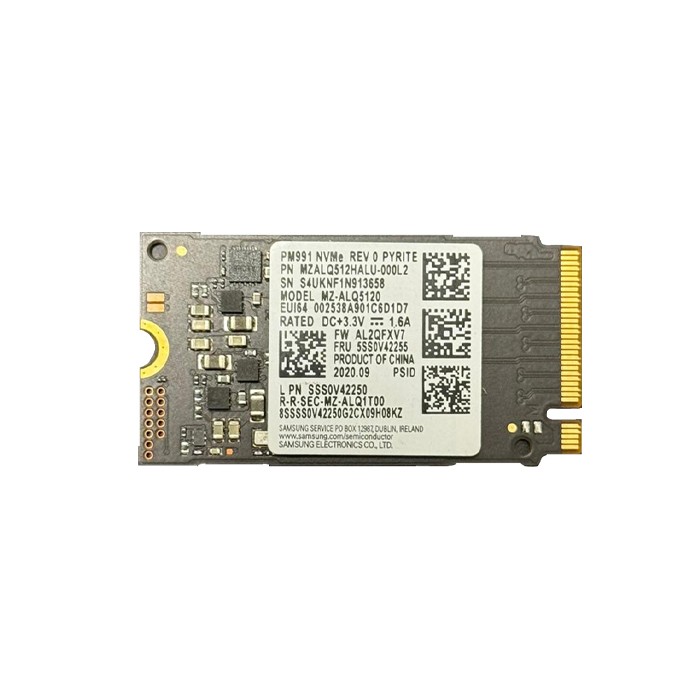 SSD Samsung 512GB M.2 2242 PCIe Gen3 x4 NVMe 42mm - Lenovo FRU:5SS0V42255