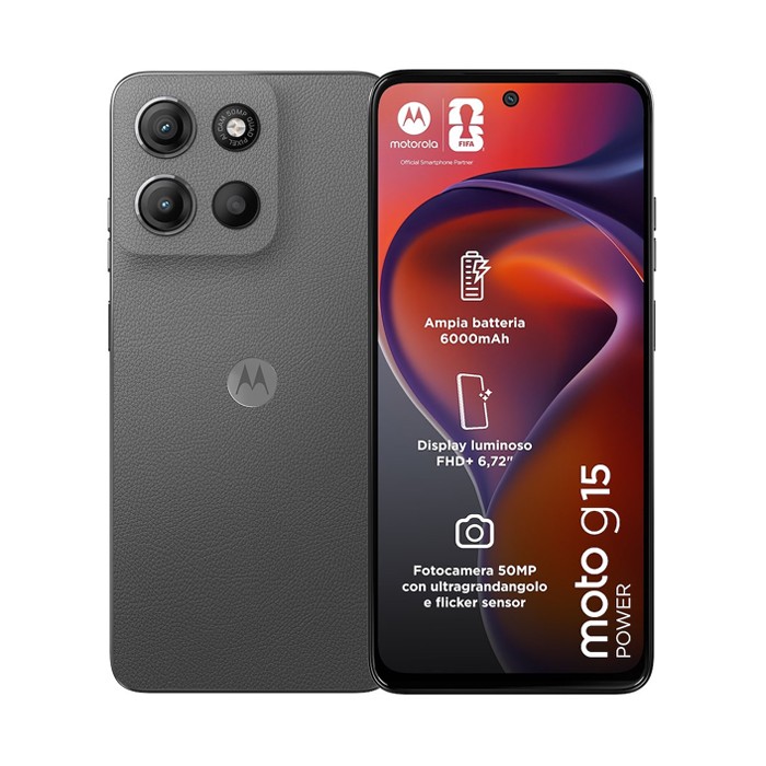 Smartphone Motorola Moto G15 512GB 6.5' IPS LCD 50MP Gray [Grade A]