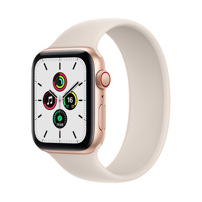 Smartwatch Apple Watch Series SE (A2352) 44mm OLED Touchscreen WiFi GPS Gold [Grade B]