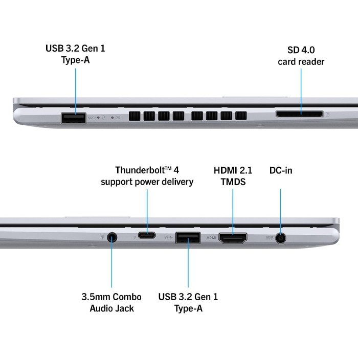 Notebook Asus VivoBook 16X F1504V i5-12450H 16GB 512GB SSD 15.6' GeForce RTX 3050 4GB Win 11 Home [Grade B]