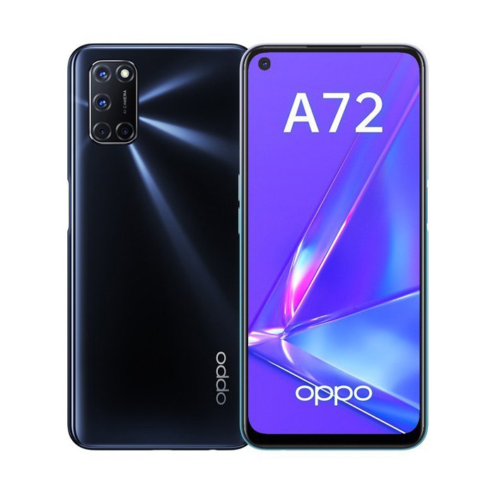 Smartphone Oppo A72 CPH2067 128GB 6.5' 48MP Black [Grade C+]