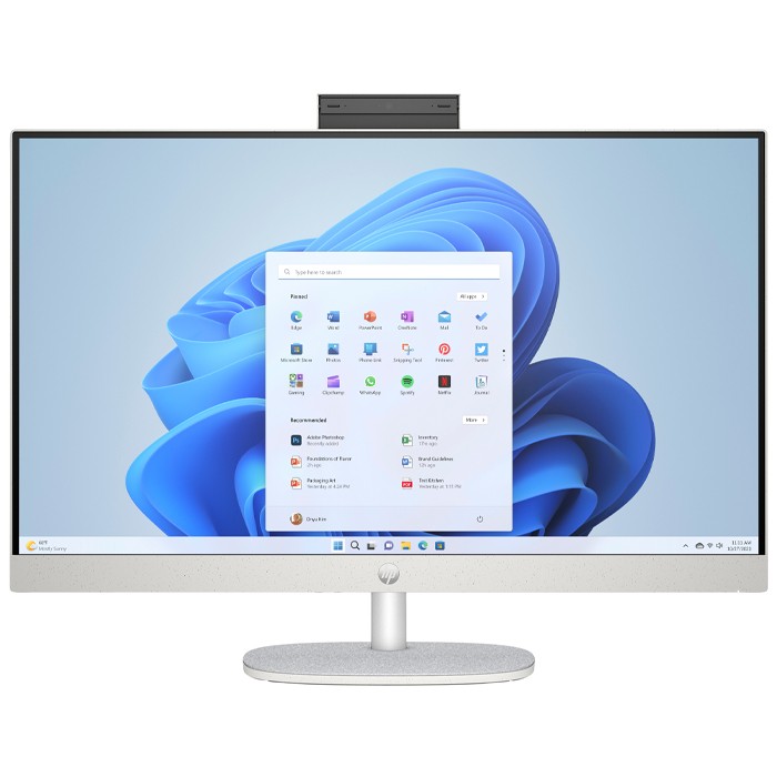 PC HP All in One 27-cr0058nl Core i5-1335U 1.3GHz 16GB 512GB SSD 27' Full-HD LED Windows 11 Home