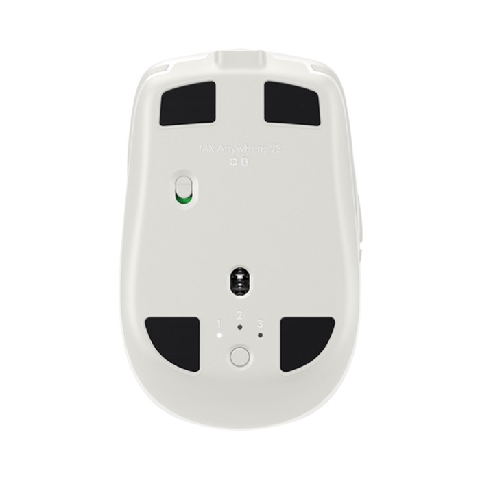 Mouse Logitech MX Anywhere 2s Bluetooth Ottico 4000 DPI Light Gray [Grade A]