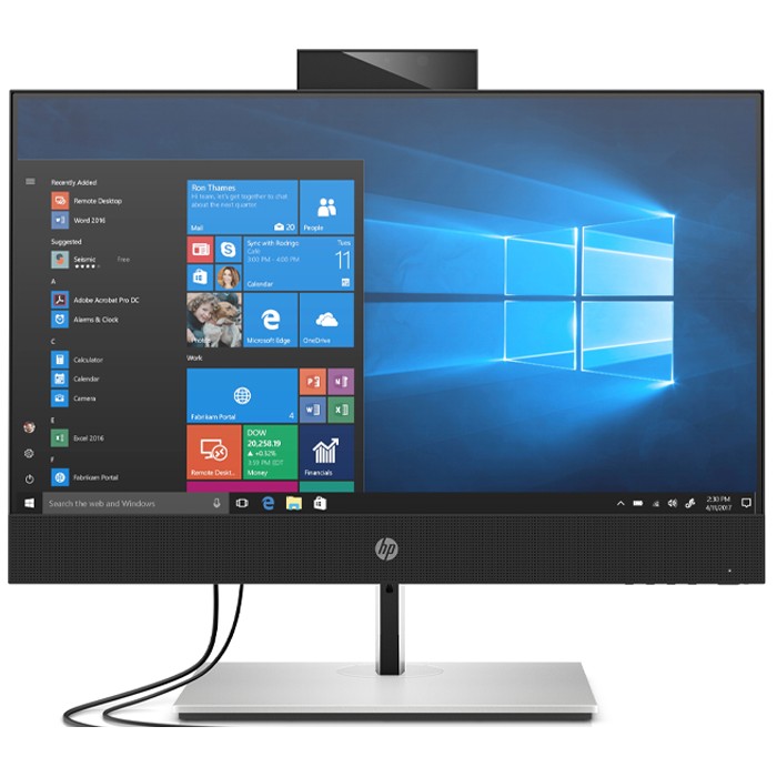PC All in One HP ProOne 600 G6 Core i5-10500 8GB 256GB SSD DVD-RW 22' Windows 11 Professional