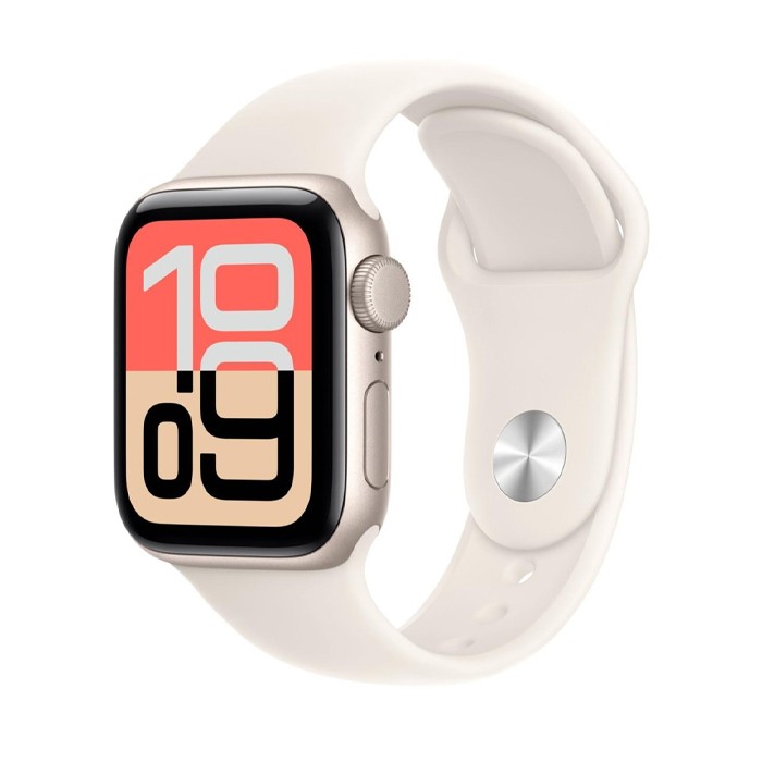 Smartwatch Apple Watch Series SE 3 (A3324) 40mm 32GB OLED Touchscreen WiFi GPS Aluminium Starlight [Grade A]