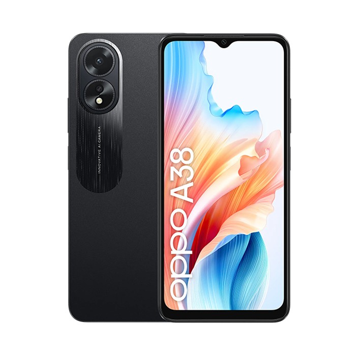Smartphone Oppo A38 CPH2579 128GB 6.56' IPS LCD 50MP Glowing Black [Grade B]