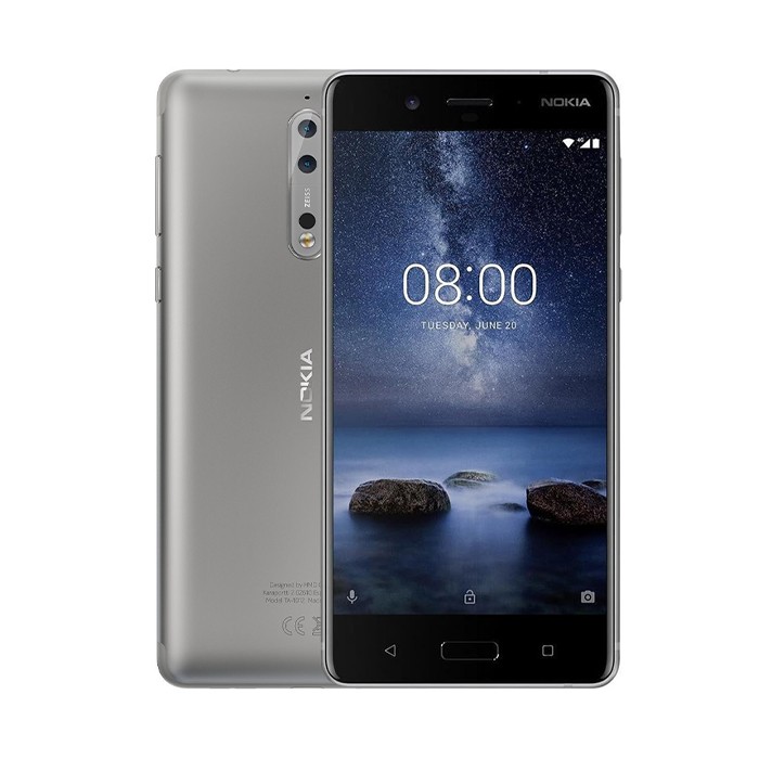 Smartphone Nokia 8 64GB 5.3' IPS LCD 13MP Steel [Grade B]