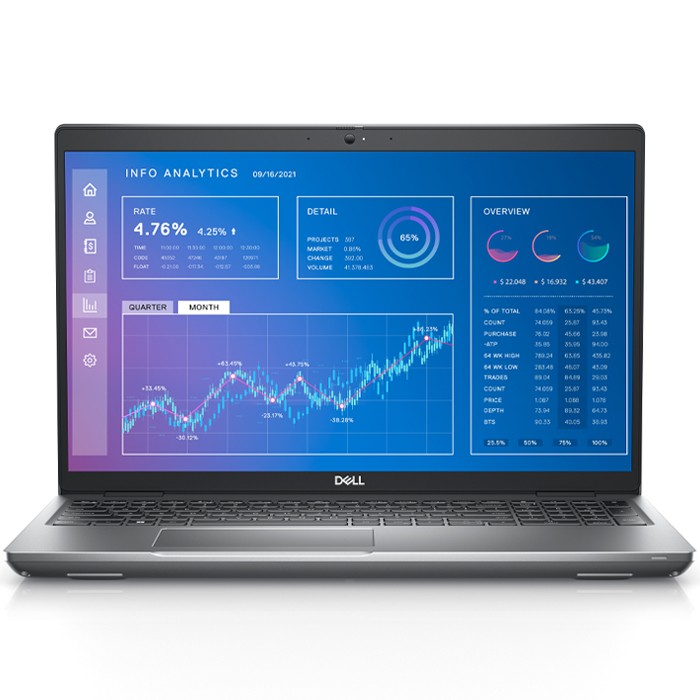 Mobile Workstation Dell Precision 3571 Core i7-12800H 64GB 512GB 15.6' RTX A1000 4GB Win 11 Pro [Grade B]
