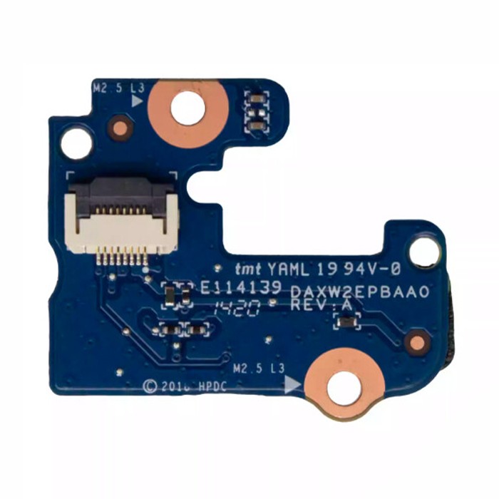 Scheda interruttore pulsante di Accensione per HP ZBook 15 G6 Series P/N DAXW2EPBAA0 Originale