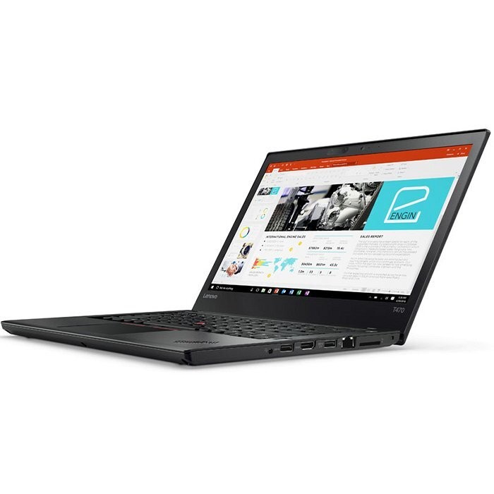 Notebook Lenovo ThinkPad T470 Core i5-7200U 2.6GHz 8GB 256GB SSD 14' Windows 10 Home