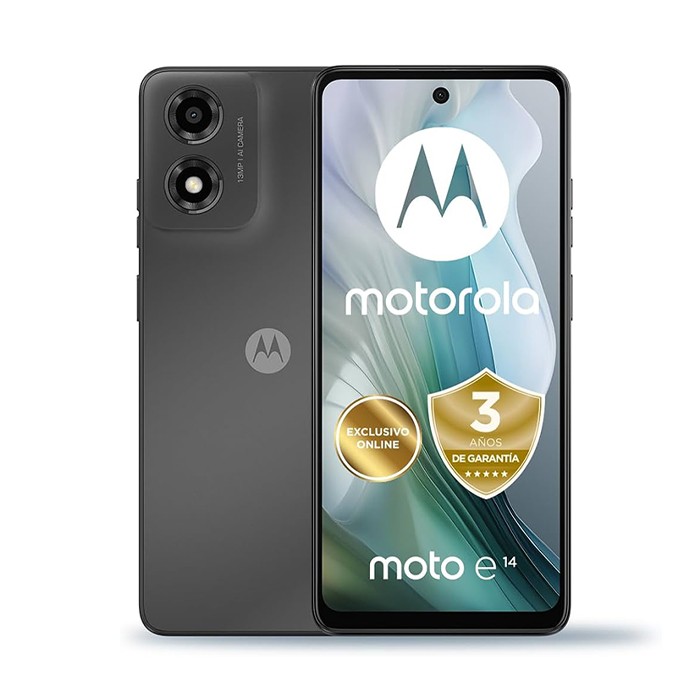 Smartphone Motorola Moto E14 64GB 6.56' IPS LCD 13MP Graphite Gray [Grade B]