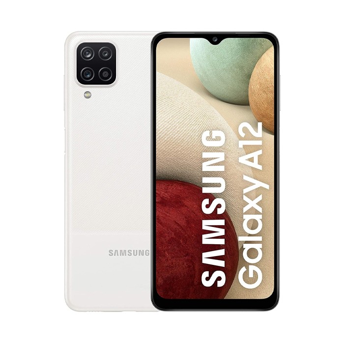 Smartphone Samsung Galaxy A12 SM-A125F 64GB 6.5' 48MP White [Grade C+]