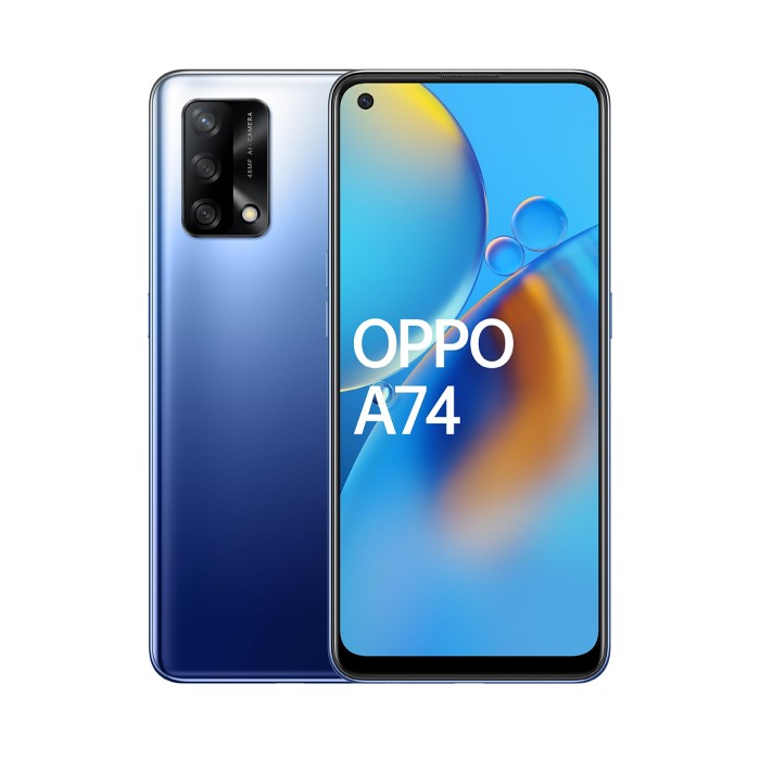 Smartphone Oppo A74 5G CPH2197 128GB 6.4' LCD 48MP Blue [Grade C+]