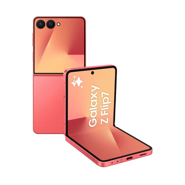 Smartphone Samsung Galaxy Z FLIP 7 5G SM-F766B 512GB 6.8' Dynamic AMOLED 2X 50MP Coralred [Premium]