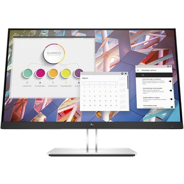 Monitor HP E24 G4 24 Pollici 1920x1080 Full-HD USB VGA HDMI DP Black Silver [Grade B]