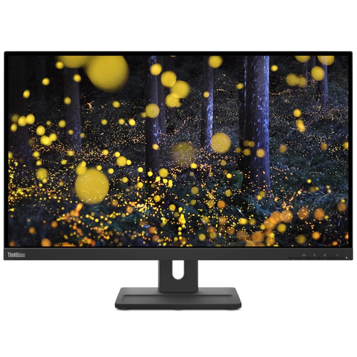 Monitor Lenovo ThinkVision E27q-20 27 Pollici 2560x1440 QHD LED HDMI DP Black