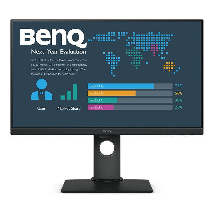 Monitor BenQ BL2780T 27 Pollici 1920x1080 Full-HD VGA HDMI DisplayPort Black