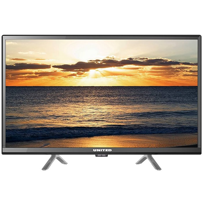 TV United LED24H44 24 Pollici 1366x768 HD LED DVB-T2 Black