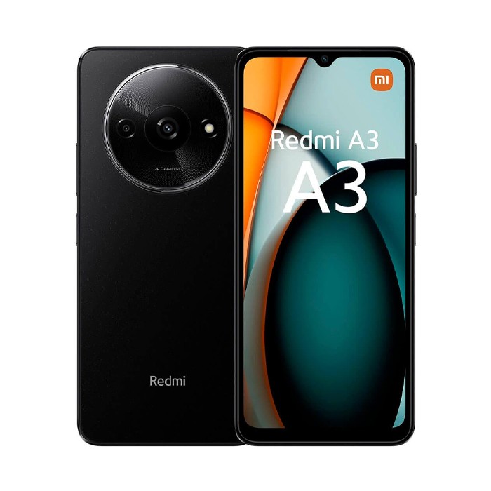 Smartphone Xiaomi Redmi A3 128GB 6.7' IPS LCD 12MP Midnight Black [Grade A]