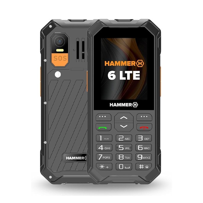 Phone Hammer 6 LTE Rugged 2.4' Gray [Grade A]
