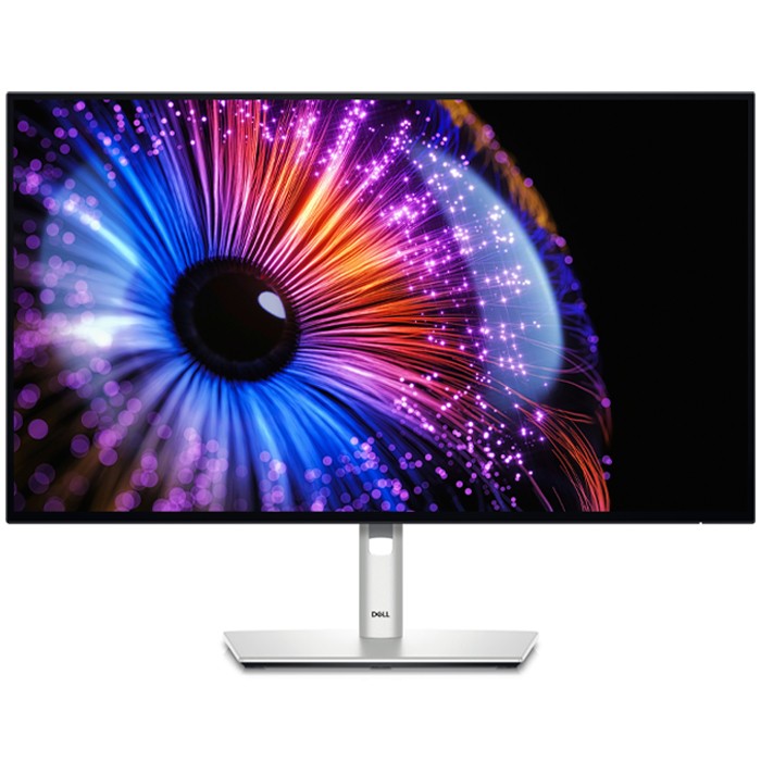 Monitor Dell UltraSharp U2724DE 27 Pollici 2560x1440 QHD LCD USB/C HDMI DisplayPort Thunderbolt 4 Black Silver