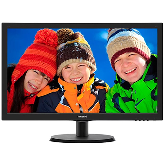 Monitor Philips 240V5Q 24 Pollici 1920x1080 Full-HD LED USB VGA DVI HDMI Black