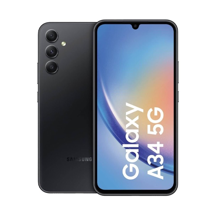 Smartphone Samsung Galaxy A34 5G SM-A346B 128GB 6.6' SuperAMOLED 48MP Graphite [Grade C+]