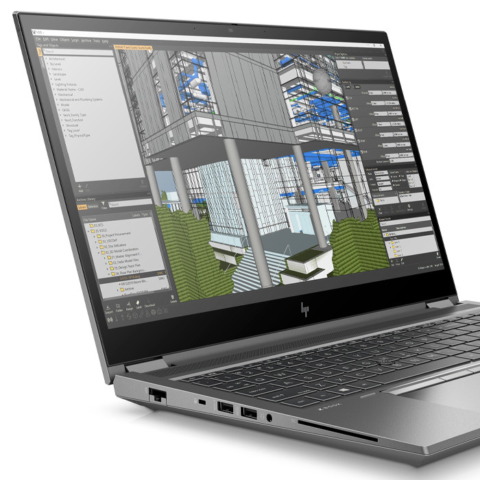 Mobile Workstation HP ZBook Fury 15 G7 i7-10750H 32GB 512GB SSD 15.6' T2000 Max-Q 4GB Win 11 Pro [Grade B]