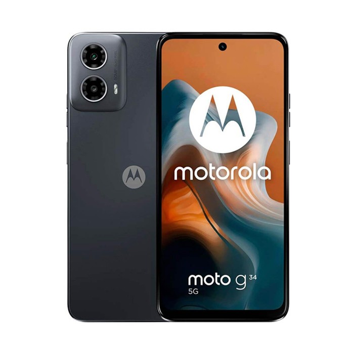 Smartphone Motorola Moto G34 5G 128GB 6.5' IPS LCD 50MP Black [Grade A]