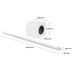 Samsung Soundbar S801B Subwoofer Speaker 330W Audio White