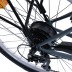 Vivobike CITY BIKE M-VM2622 250 Watt 80 Km Autonomia LED Gray Acciaio [NUOVO]