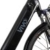 Vivobike CITY BIKE M-VT2822B 250 Watt 50 Km Autonomia LCD Black Alluminio [NUOVO]