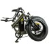 Vivobike FAT BIKE M-VR122 250 Watt 35 Km Autonomia LCD Gray Acciaio [NUOVO]