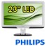 Monitor LCD LED 23 Pollici Philips Brilliance 235PL 1920x1080 VGA DVI Black Silver PIVOT