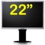 Monitor LCD 22 Pollici Samsung SyncMaster 225BW VGA DVI BLACK