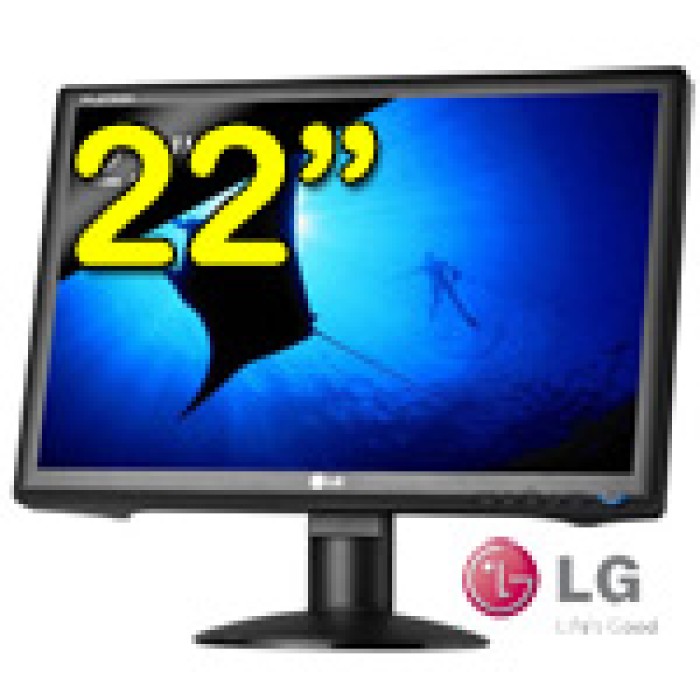 Monitor PC 22 Pollici LG W2234S Wide Black LCD 1680 x 1050