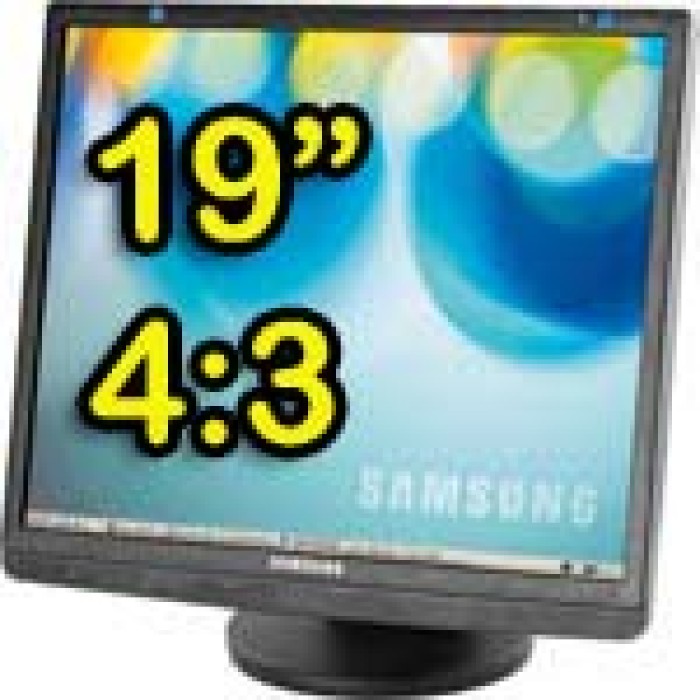 Samsung SyncMaster 943BM PC Monitor LCD 19 Pollici 4:3 VGA DVI Multimediale BLACK 