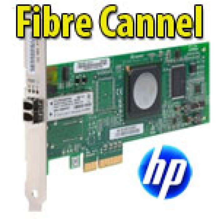 Scheda Host Bus Fibre Channel PCIe a una porta 4 GB HP FC1142SR LPE1150  QLE2460 - AE311A Server HP ML/DL/SL