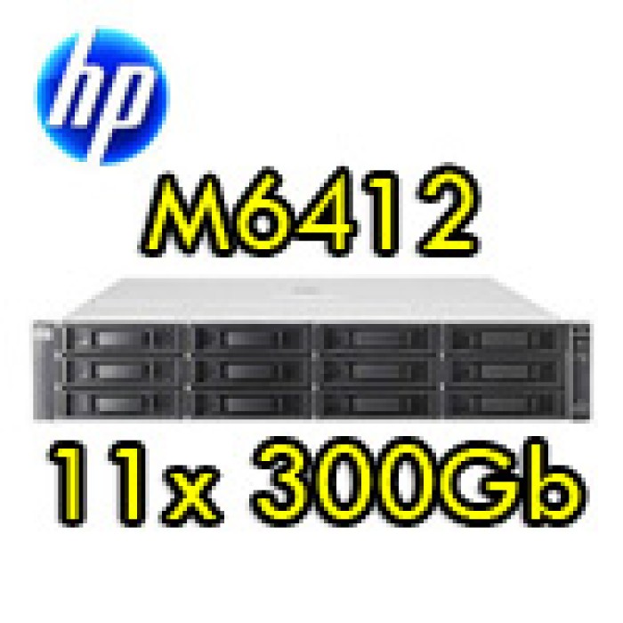 Storage HP M6412A Fibre Channel Drive Enclosure AG638-63011 con 3.6 Tera 12x300Gb
