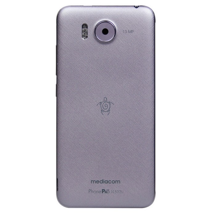 SmartPhone Mediacom Phonepad X532U Dual Sim 4G 3Gb 16Gb 5' HD 2500mAh Fingerprint Grey Android 6