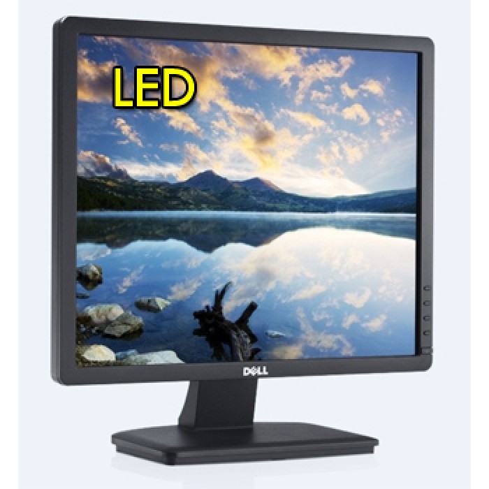 Monitor LCD 19 Pollici Dell E1913 LED BackLight VGA Black Matte